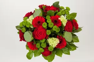 Boeket rode bloemen  klein - afbeelding 2