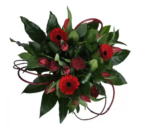 Boeket rood - afbeelding 1