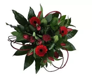 Boeket rood - afbeelding 1