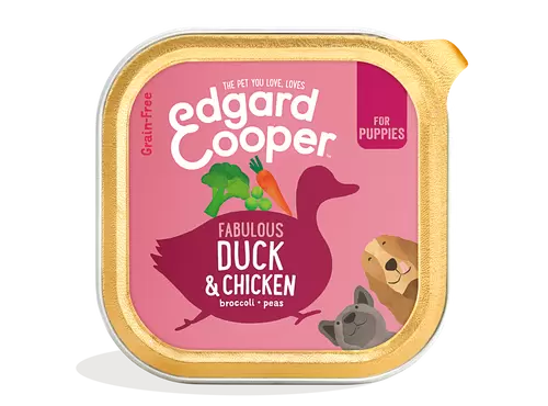 Edgar & Cooper kuipje eend/kip 300g